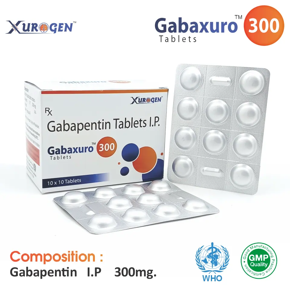 Gabapentin 300mg Capsule PCD Pharma Franchise